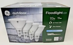 PAR38 GENERAL ELECTRIC Ge Led Flood Bulbs Med Base Set