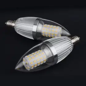 713425204105 GEZEE Led Candelabra Bulb Dimmable Candle #3