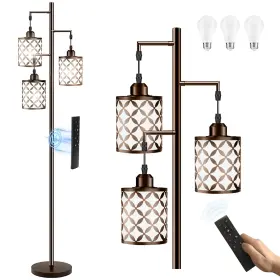 B0FK4JVMTK GHOOCEMLUX Dimmable Farmhouse Floor Lamp Led Bulbs
