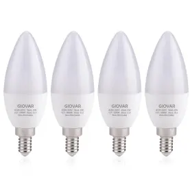 C37-4P GIOVAR Led Celing Fan Light Candelabra Bulb Base