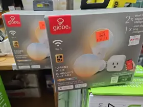 058219343234 GLOBE Wi Fi Smart Bulbs Plugs Tunable Dimmable