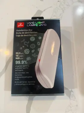 60057 GLOBE Disinfection Box Cell Phone Keys Uv Light