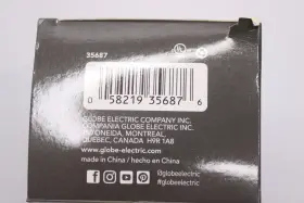 35687 GLOBE ELECTRIC Edison Led Light Bulb Filament Dimmable