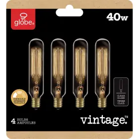 80151 GLOBE ELECTRIC Pack Mini Tube Edison #2