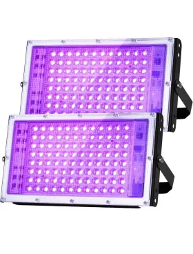 100W-2P GLOSTARS Led Uv Light Spotlight Lamp