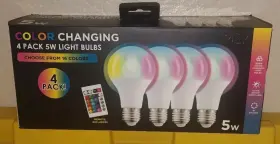 810002178962 GLOW Changing Light Bulbs Pack Remote Control