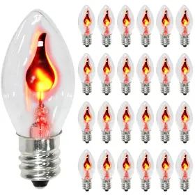 796229046560 GLOWZY Pack Christmas Lights Flickering Flame