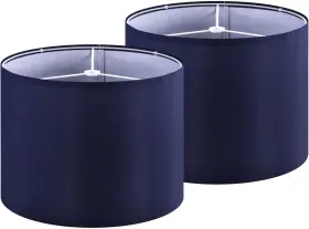 B0DFW5NTHD GO SO Drum Lamp Shades Set Table Floor