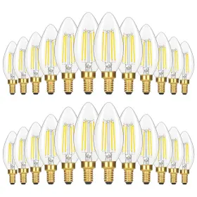C326W-50-80-C GOBRIGHT Candelabra Led Light Bulbs