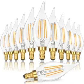 YT-C32-4W-27-12 GOBRIGHT Dimmable Candelabra Led Light Bulbs
