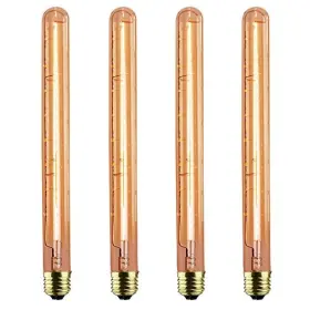 B01N6FLRLT GOENDR Amber Edison Dimmable Tubular Light Bulb