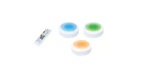 755284018806 GOOD EARTH LIGHTING Ecolight Puck Light Battery