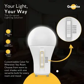 3000K-3500K-4100K-5000K-6500K GOODLITE Base Led Bulb #2