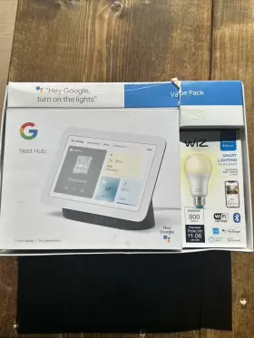 GA04315-US GOOGLE NEST Hub Smart Display Wiz Wi Fi Connected
