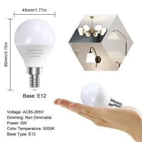 783971335950 GOSCHE Pack Bright Ceiling Fan Light Led Bulb #3