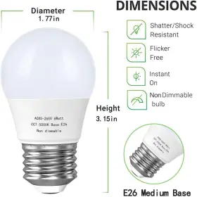 FAN-0414-336 GOSCHE Led Bulb Base Light Incandescent #2