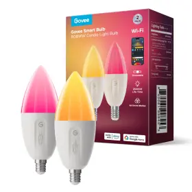 B800BAC1 GOVEE Smart Candle Led Bulb Rgbww Millions Changing