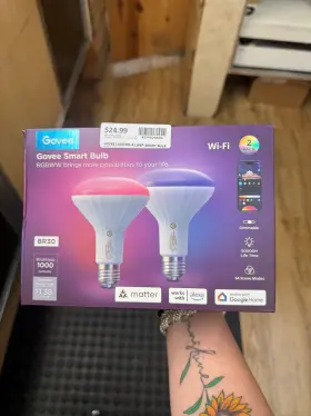 Govee H6011 - Br30 1000 Lumens Smart Led Bulb 2-pack Multi Ecp020303