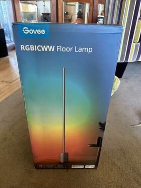H6072 GOVEE Rgbic Floor Lamp Led Control