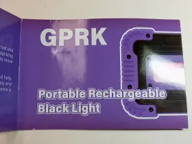 791126800987 GPRK Rechargeable Light Battery Usbcord