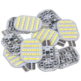 10PACK-921-WHITE GRB Bright Led Bulbs Rv Interior Light