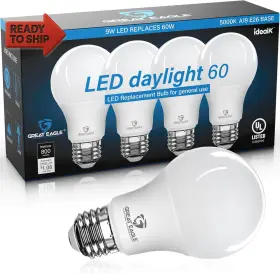 4A190950A GREAT EAGLE LIGHTING CORPORATION Led Light Bulbs