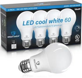 4DA190940A GREAT EAGLE LIGHTING CORPORATION Led Light Bulb