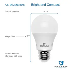 857458008276 GREAT EAGLE LIGHTING CORPORATION Led Light Bulbs #3