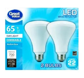 078742140766 GREAT VALUE Led Light Bulbs Dimmable