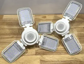 D303353GQ110 GREAT VALUE Utility Light Bluetooth Speaker Set