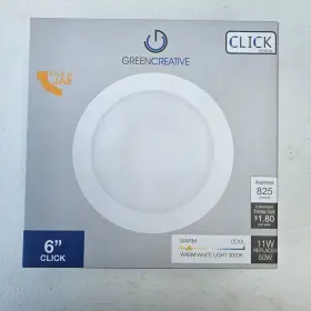 CLICK-11W-3000K GREENCREATIVE Bulbs