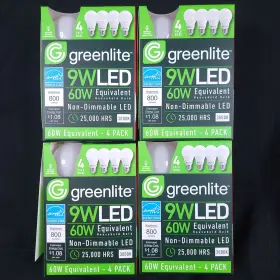 9W-OMNI-30K-25H-4 GREENLITE Led Pack Light Bulbs