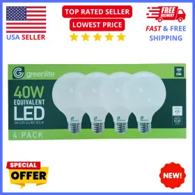 GR48629 GREENLITE Led Bulbs Pack Globe Lights
