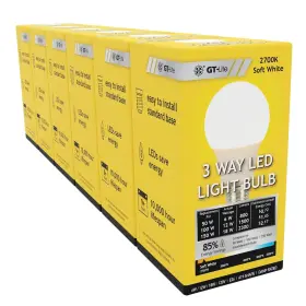 GT-A19-51015-SW-K6 GT-LITE Led Light Bulbs Pack Medi