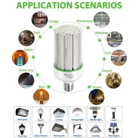 GTAREN-QPW-120W2PCK GTAREN Led Corn Light Bulb Halide Hps Cfl #3