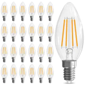 B10D40W-27K24P GVVOOHOME Candelabra Light Led Bulb Dimmable