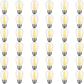 HCP103-DP2 GVVOOHOME Pack Led Bulbs Lights Shatterproof Edis