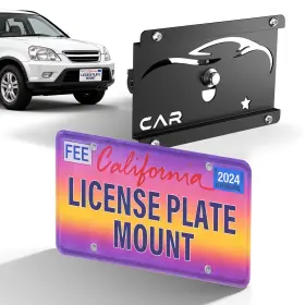 HQ-XG600-7041 GWAELNE Front License Plate Frames Honda Pa