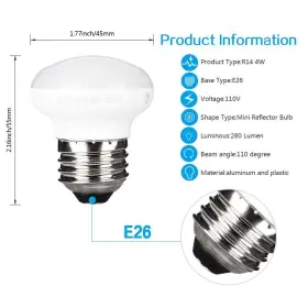 658848787401 HAIAN SUPPORT Cabinet Light Bulbs Curio #3