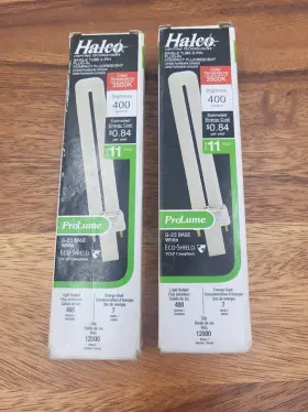 109138 HALCO Single Tube Plug Flurescent Base