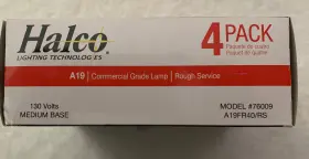 807154760091 HALCO Frosted Rough Service Bulbs Total #3