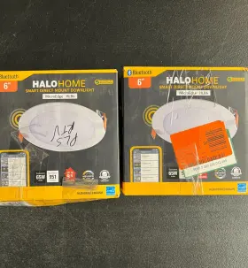 080083153008 HALO Led Flat Panel Flush Downlight Smart Round
