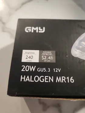 LED-35MR16ND-D6PC2 HALOGEN Pack Bulbs Pin #2