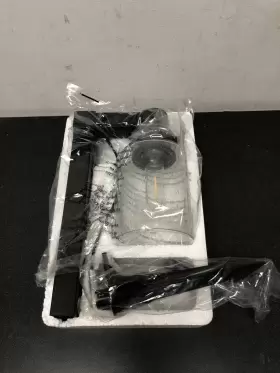 62919 HAMPTON BAY Anderson Voltage Path Light Seeded Glass #2