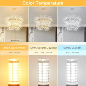 824917936746 HANSANG Led Bulb Halogen Chandelier Light #3