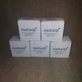 INC-25C32TE12F-12PC HARAQI Candle Light Bulbs Base Candelabra