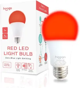 BULB-RED-SINGLE-1W SLEEP Light Blocking Night