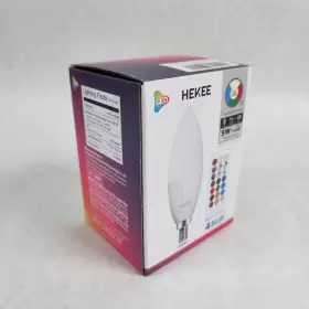 616430681780 HEKEE Led Candelabra Light Bulbs Changing Candle #2