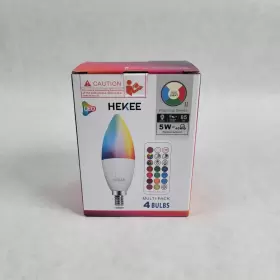 616430681780 HEKEE Led Candelabra Light Bulbs Changing Candle