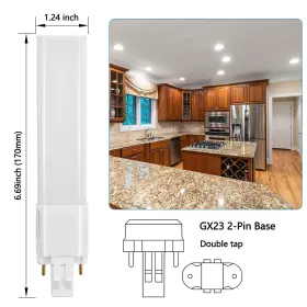785197183940 HENGBO Led Bulb Pl Horizontal Lamp Cfl Beam Angl #2